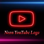 Neon YouTube Logo