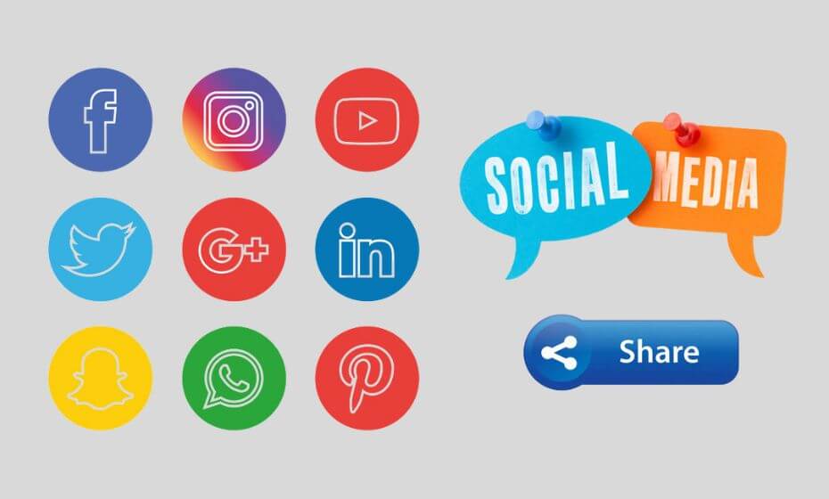 Using Social Media Sharing Buttons