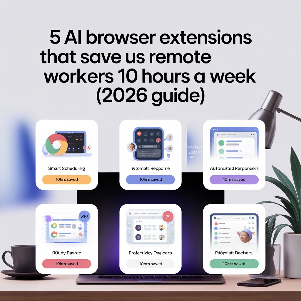 Ai browsers extensions that save us remote workers 10 hours a week
